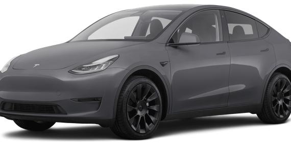 TESLA MODEL Y 2021 5YJYGAEE9MF157591 image